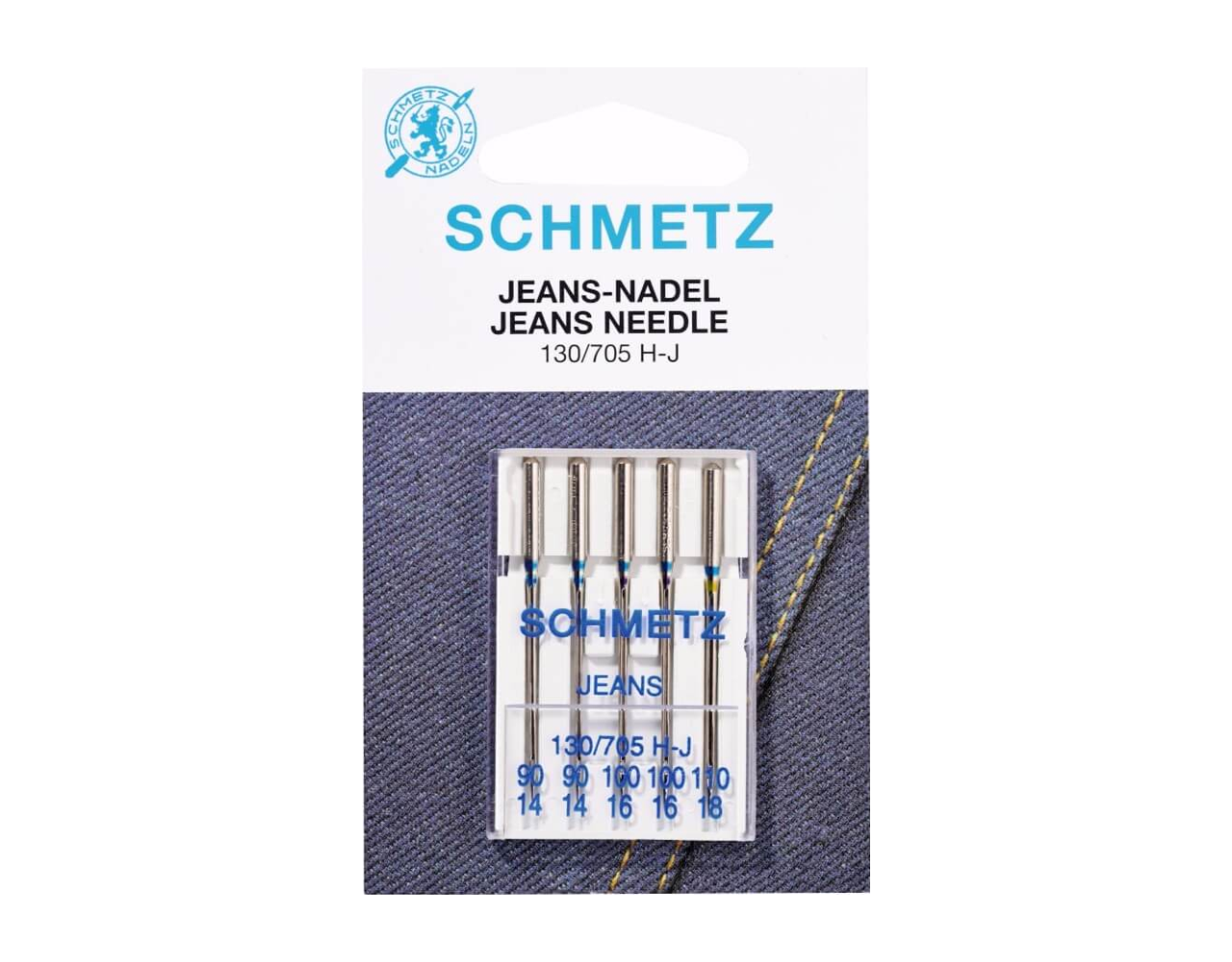 Schmetz Schmetz Jeans 5 Naalden 90-110 Schmetz Schmetz Jeans 5 Naalden 90-110