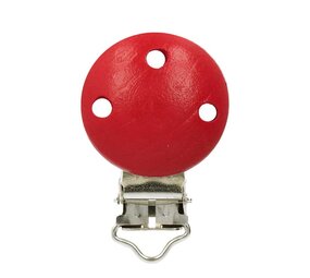Opry Speenclip hout rood Opry Speenclip hout rood
