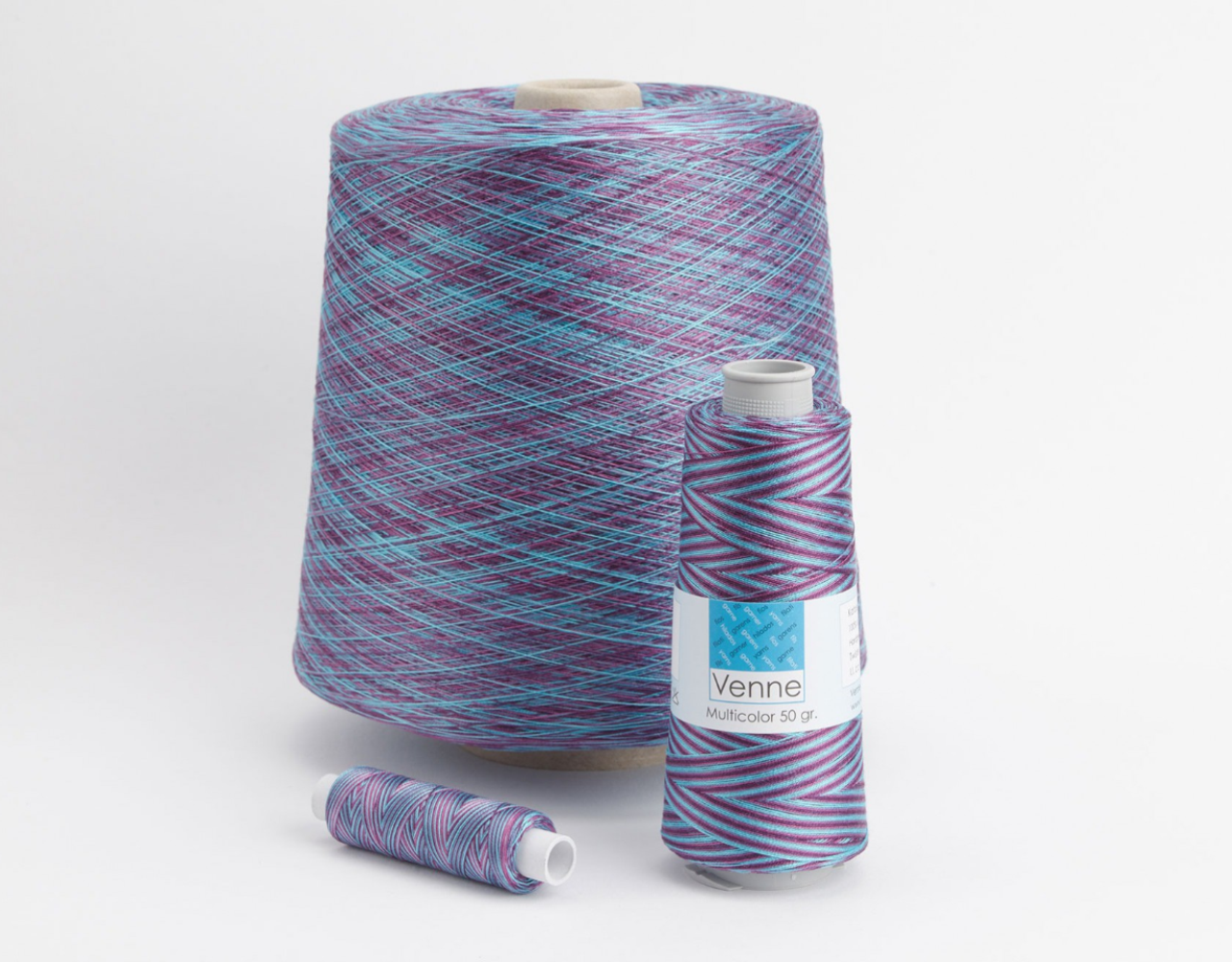 Venne Venne Multicolor 50 gram 40/2 Venne Venne Multicolor 50 gram 40/2