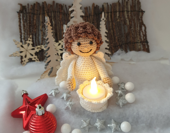 Byclaire Haakpakket byClaire Engeltje Rosa Byclaire Haakpakket byClaire Engeltje Rosa