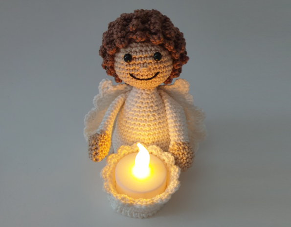 Byclaire Haakpakket byClaire Engeltje Rosa Byclaire Haakpakket byClaire Engeltje Rosa