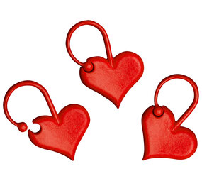 Addi Love Steekmarkeerders (10 stuks) Addi Love Steekmarkeerders (10 stuks)