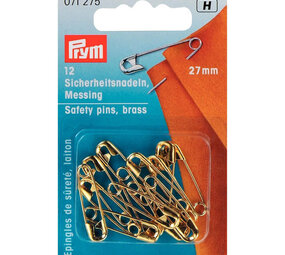 Prym Veiligheidsspelden 27mm Goud Prym Veiligheidsspelden 27mm Goud