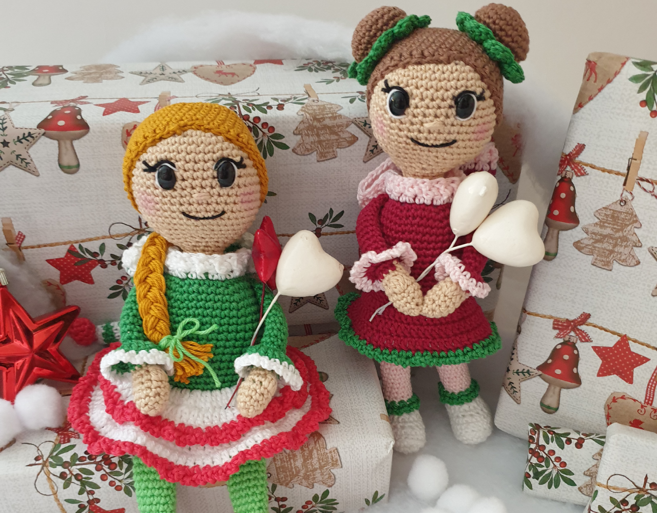 Byclaire Haakpatroon byClaire Kerstmeisje Lisanne