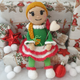 Byclaire Haakpakket byClaire Kerstmeisje Lisanne Byclaire Haakpakket byClaire Kerstmeisje Lisanne
