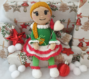 Byclaire Haakpakket byClaire Kerstmeisje Lisanne Byclaire Haakpakket byClaire Kerstmeisje Lisanne