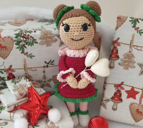 Byclaire Haakpakket byClaire Kerstmeisje Iris Byclaire Haakpakket byClaire Kerstmeisje Iris
