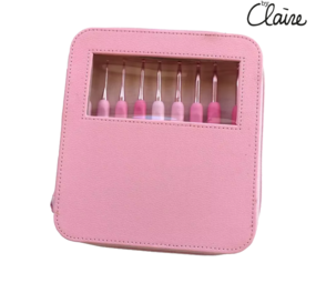 Byclaire Haaknaalden Set byClaire Pink Byclaire Haaknaalden Set byClaire Pink