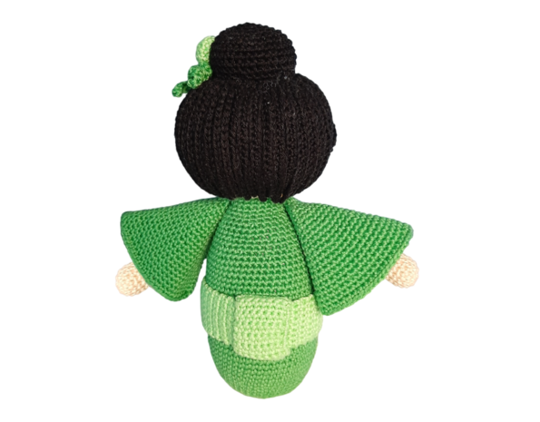 Byclaire Haakpakket byClaire Kokeshi Midori - Groen Byclaire Haakpakket byClaire Kokeshi Midori - Groen