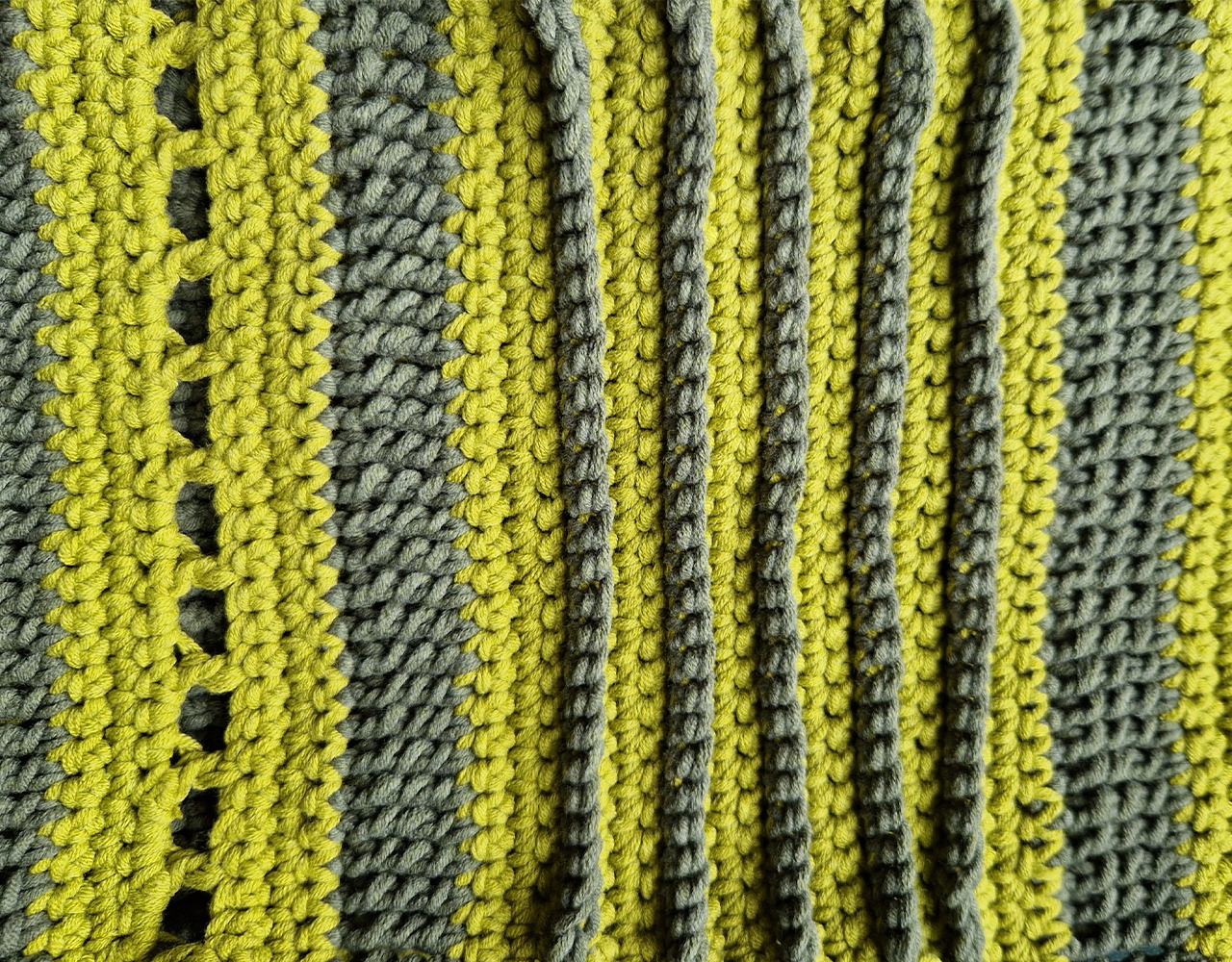 Byclaire Haakpakket byClaire Ribbelsjaal Byclaire Haakpakket byClaire Ribbelsjaal