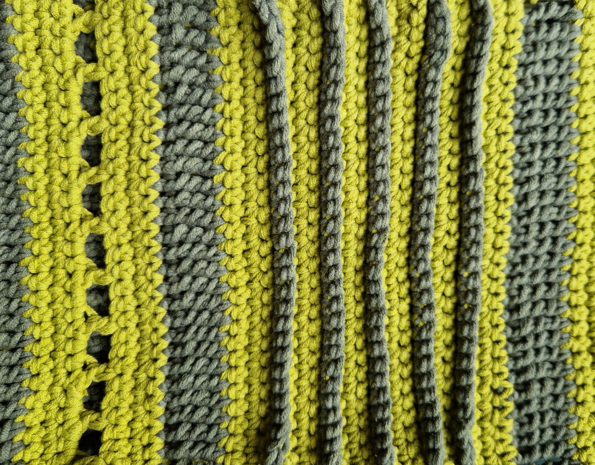 Byclaire Haakpakket byClaire Ribbelsjaal Byclaire Haakpakket byClaire Ribbelsjaal