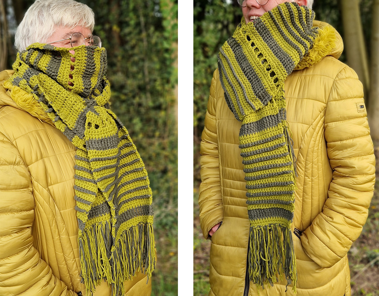 Byclaire Haakpakket byClaire Ribbelsjaal Byclaire Haakpakket byClaire Ribbelsjaal