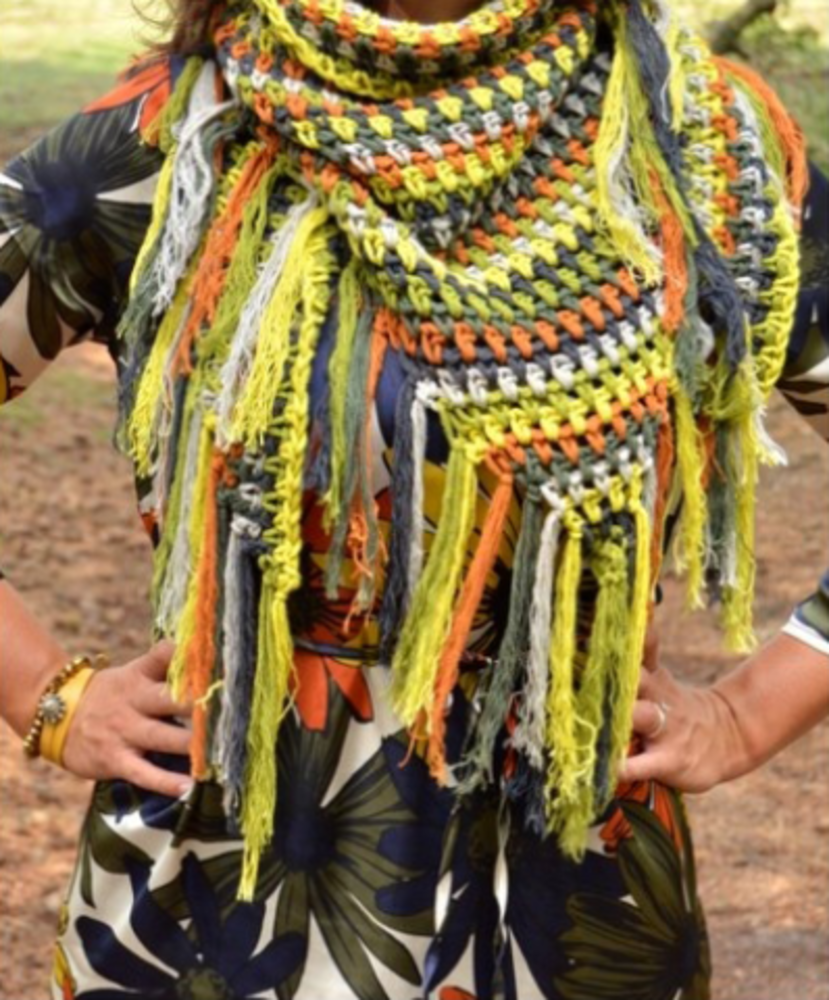 Byclaire Haakpakket byClaire Omslagdoek Groentinten Byclaire Haakpakket byClaire Omslagdoek Groentinten