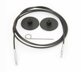 Knitpro Knitpro Kabel met Connector Zwart Knitpro Knitpro Kabel met Connector Zwart