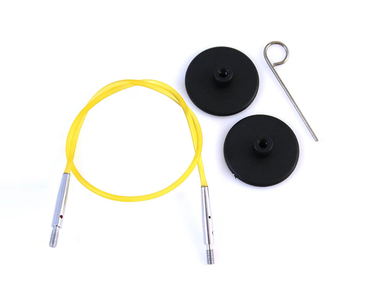 Knitpro Knitpro Kabel met Connector Geel - 40 cm Knitpro Knitpro Kabel met Connector Geel - 40 cm