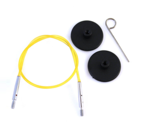 Knitpro Knitpro Kabel met Connector Geel Knitpro Knitpro Kabel met Connector Geel