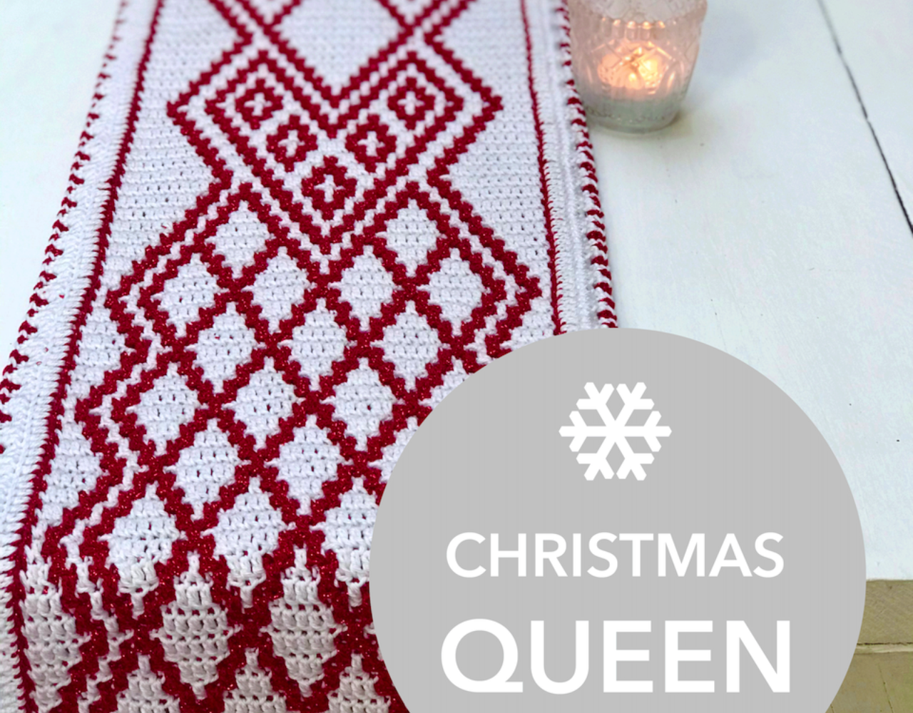 Byclaire Haakpakket byClaire Christmas Queen Tafelloper Byclaire Haakpakket byClaire Christmas Queen Tafelloper