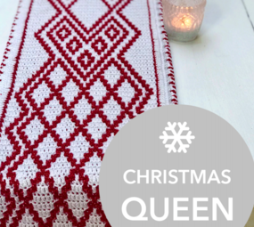 Byclaire Haakpakket Christmas Queen Tafelloper Byclaire Haakpakket Christmas Queen Tafelloper