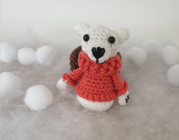 Byclaire Haakpatroon byClaire IJsbeertje Bruno