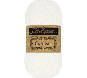 Scheepjes Cahlista 50g - 106 Snow White Scheepjes Cahlista 50g - 106 Snow White