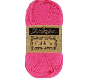 Scheepjes Cahlista 50g - 114 Shocking Pink Scheepjes Cahlista 50g - 114 Shocking Pink