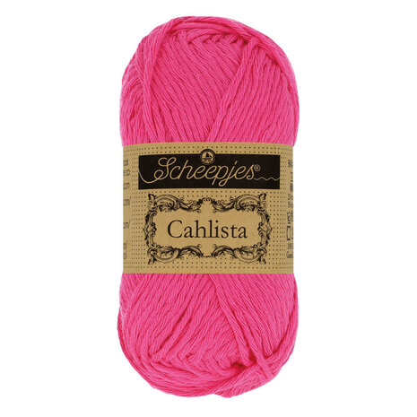 Scheepjes Scheepjes Cahlista 50g - 114 Shocking Pink Scheepjes Scheepjes Cahlista 50g - 114 Shocking Pink