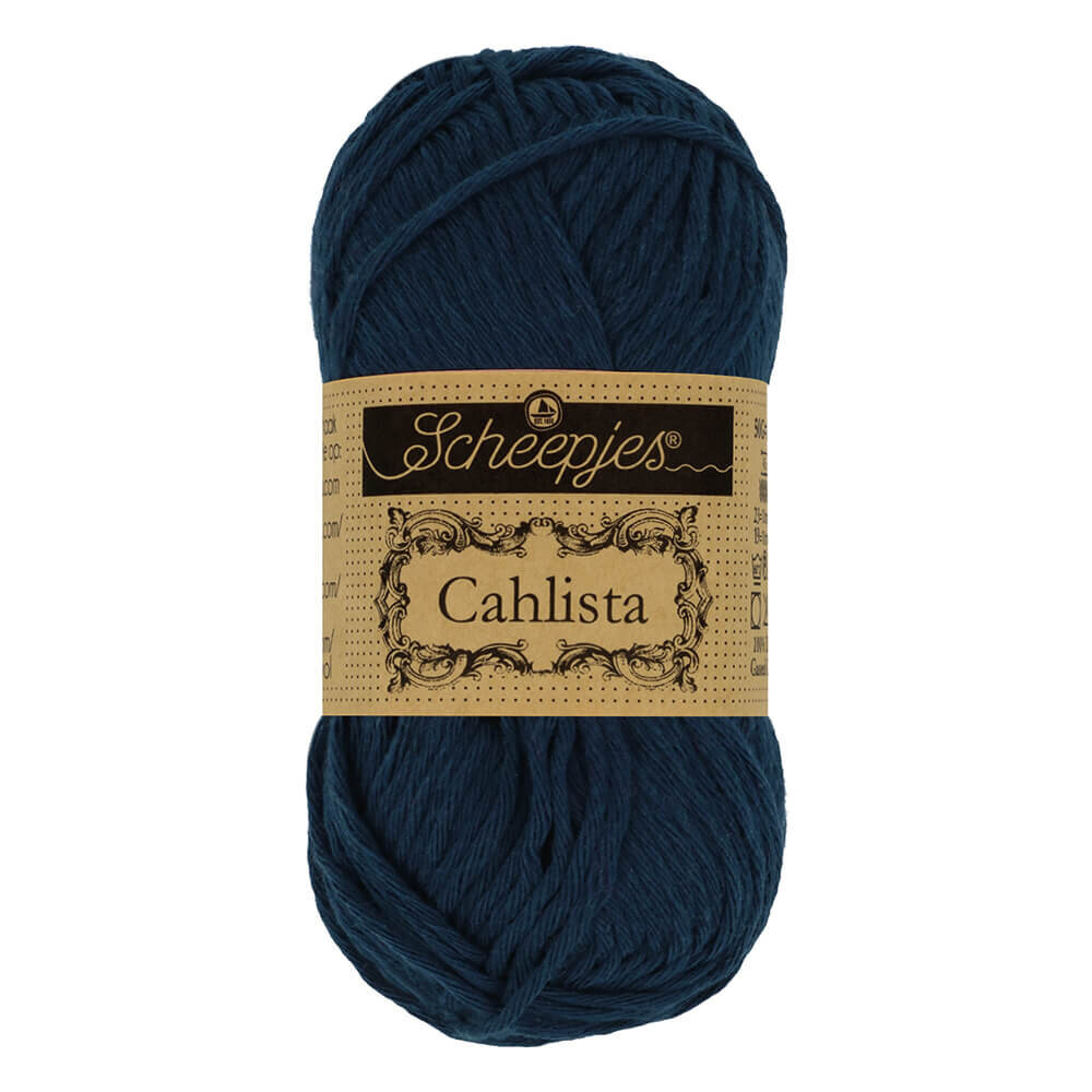 Scheepjes Scheepjes Cahlista 50g - 124 Ultramarine Scheepjes Scheepjes Cahlista 50g - 124 Ultramarine