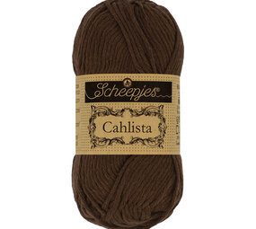 Scheepjes Cahlista 50g - 162 Black Coffee Scheepjes Cahlista 50g - 162 Black Coffee