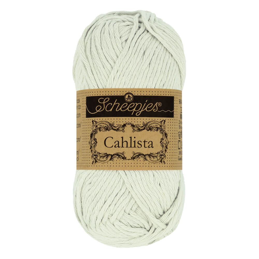 Scheepjes Scheepjes Cahlista 50g - 172 Light Silver Scheepjes Scheepjes Cahlista 50g - 172 Light Silver