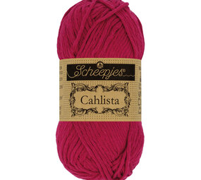 Scheepjes Cahlista 50g - 192 Scarlet Scheepjes Cahlista 50g - 192 Scarlet