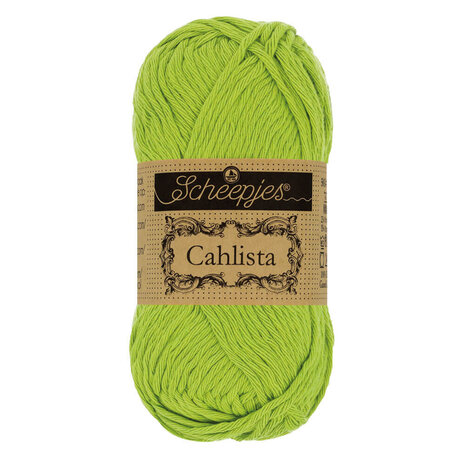 Scheepjes Scheepjes Cahlista 50g - 205 Kiwi Scheepjes Scheepjes Cahlista 50g - 205 Kiwi