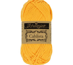 Scheepjes Cahlista 50g - 208 Yellow Gold Scheepjes Cahlista 50g - 208 Yellow Gold