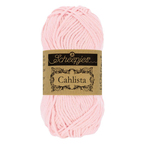 Scheepjes Scheepjes Cahlista 50g - 238 Powder Pink Scheepjes Scheepjes Cahlista 50g - 238 Powder Pink