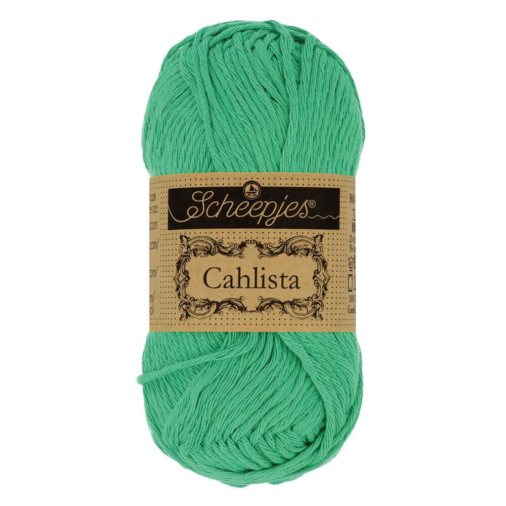 Scheepjes Scheepjes Cahlista 50g - 241 Parrot Green Scheepjes Scheepjes Cahlista 50g - 241 Parrot Green