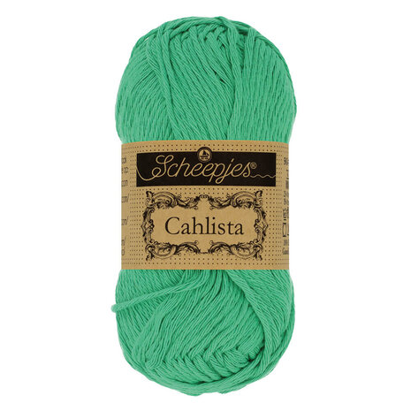 Scheepjes Scheepjes Cahlista 50g - 241 Parrot Green Scheepjes Scheepjes Cahlista 50g - 241 Parrot Green