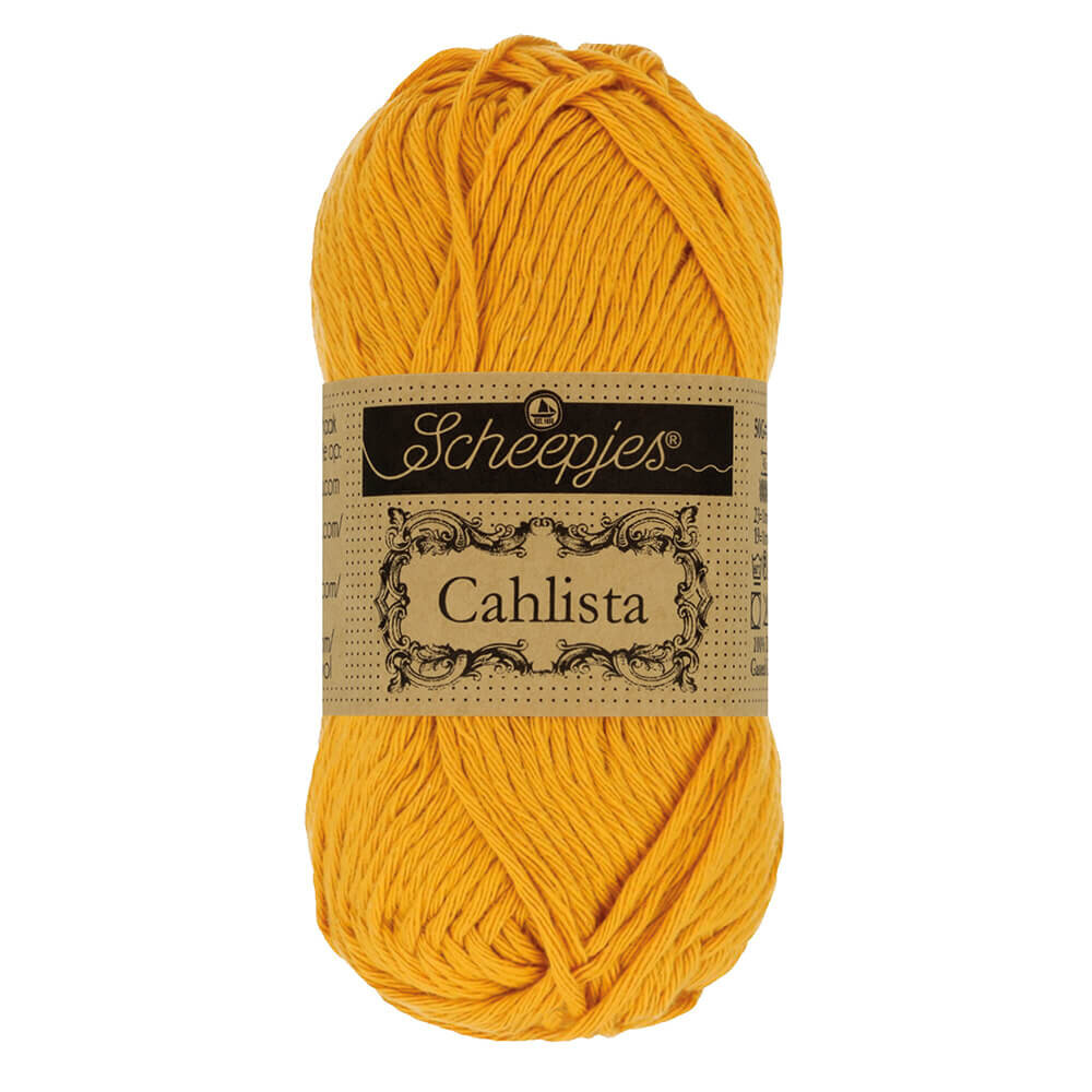 Scheepjes Scheepjes Cahlista 50g - 249 Saffron Scheepjes Scheepjes Cahlista 50g - 249 Saffron
