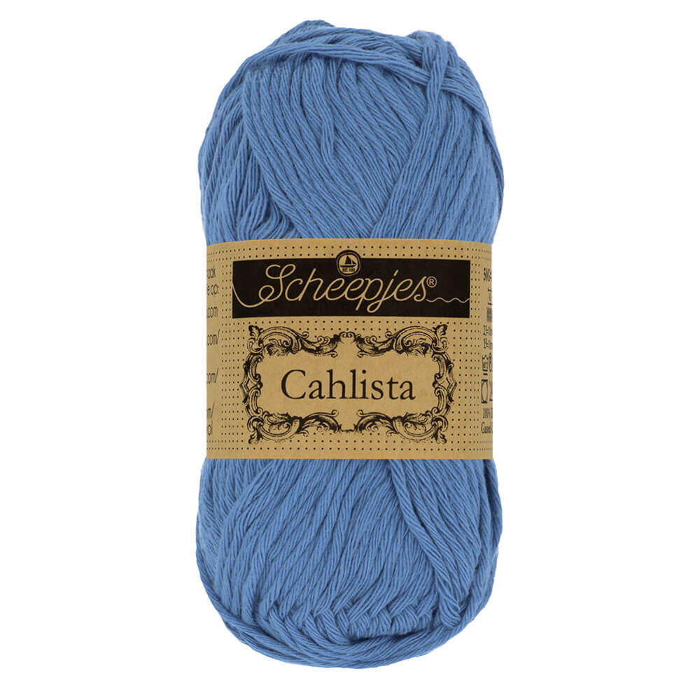 Scheepjes Scheepjes Cahlista 50g - 261 Capri Blue Scheepjes Scheepjes Cahlista 50g - 261 Capri Blue