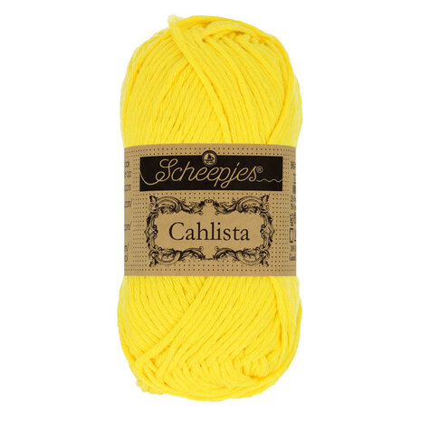 Scheepjes Scheepjes Cahlista 50g - 280 Lemon Scheepjes Scheepjes Cahlista 50g - 280 Lemon