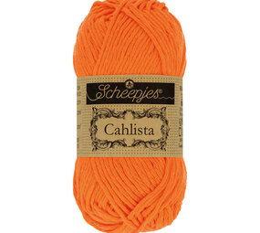 Scheepjes Cahlista 50g - 281 Tangerine Scheepjes Cahlista 50g - 281 Tangerine