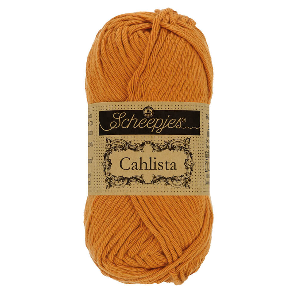Scheepjes Scheepjes Cahlista 50g - 383 Ginger Gold Scheepjes Scheepjes Cahlista 50g - 383 Ginger Gold