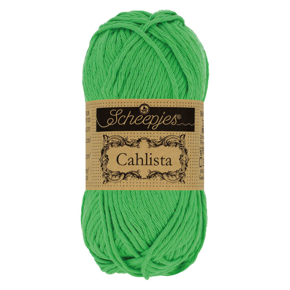 Scheepjes Scheepjes Cahlista 50g - 389 Apple Green Scheepjes Scheepjes Cahlista 50g - 389 Apple Green