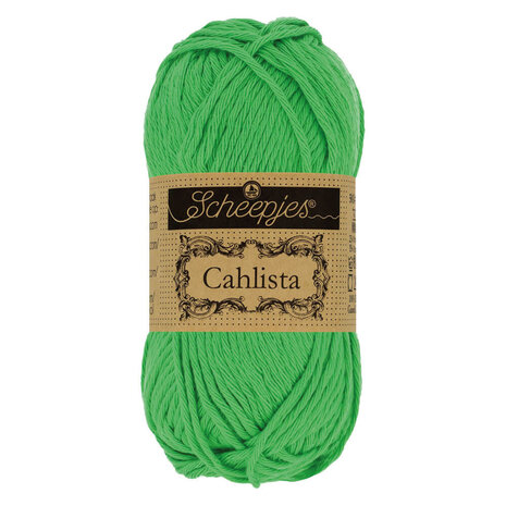 Scheepjes Scheepjes Cahlista 50g - 389 Apple Green Scheepjes Scheepjes Cahlista 50g - 389 Apple Green