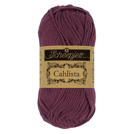 Scheepjes Scheepjes Cahlista 50g - 394 Shadow Purple Scheepjes Scheepjes Cahlista 50g - 394 Shadow Purple