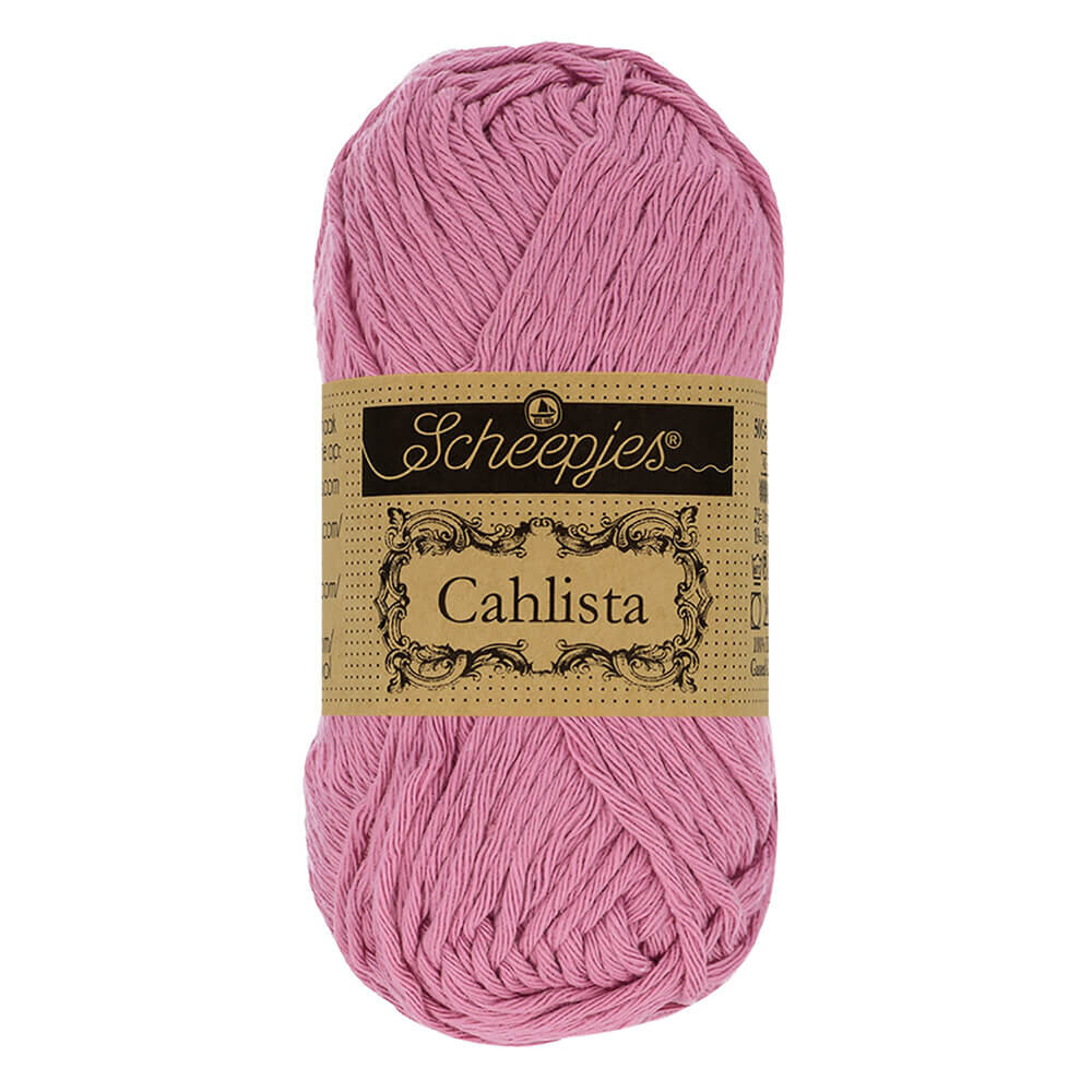 Scheepjes Scheepjes Cahlista 50g - 398 Coral Rose Scheepjes Scheepjes Cahlista 50g - 398 Coral Rose