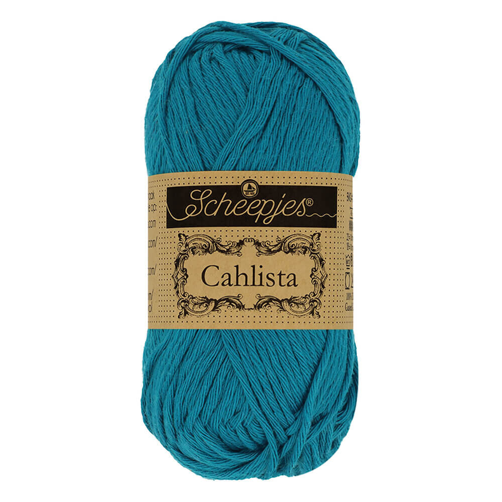 Scheepjes Scheepjes Cahlista 50g - 400 Petrol Blue Scheepjes Scheepjes Cahlista 50g - 400 Petrol Blue