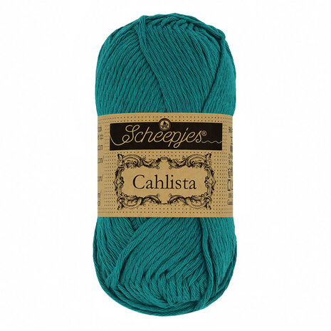 Scheepjes Scheepjes Cahlista 50g - 401 Dark Teal