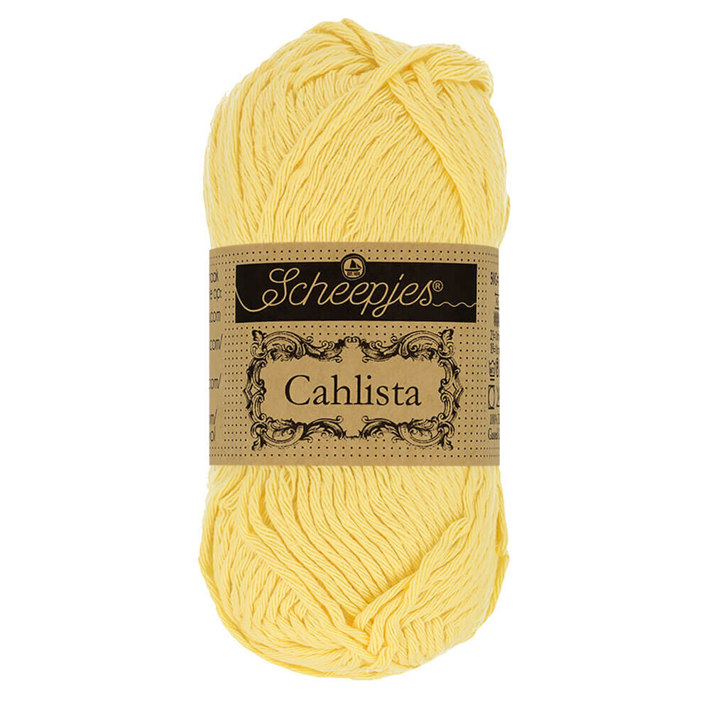 Scheepjes Scheepjes Cahlista 50g - 403 Lemonade Scheepjes Scheepjes Cahlista 50g - 403 Lemonade