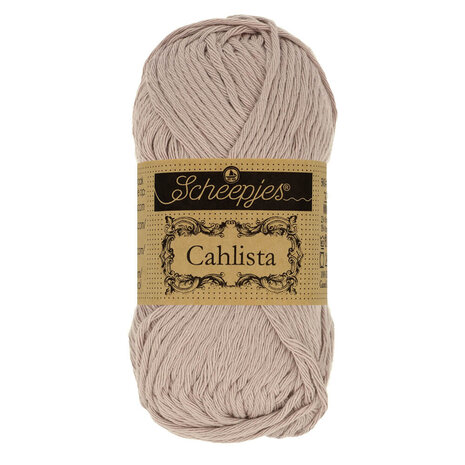 Scheepjes Scheepjes Cahlista 50g - 406 Soft Beige Scheepjes Scheepjes Cahlista 50g - 406 Soft Beige