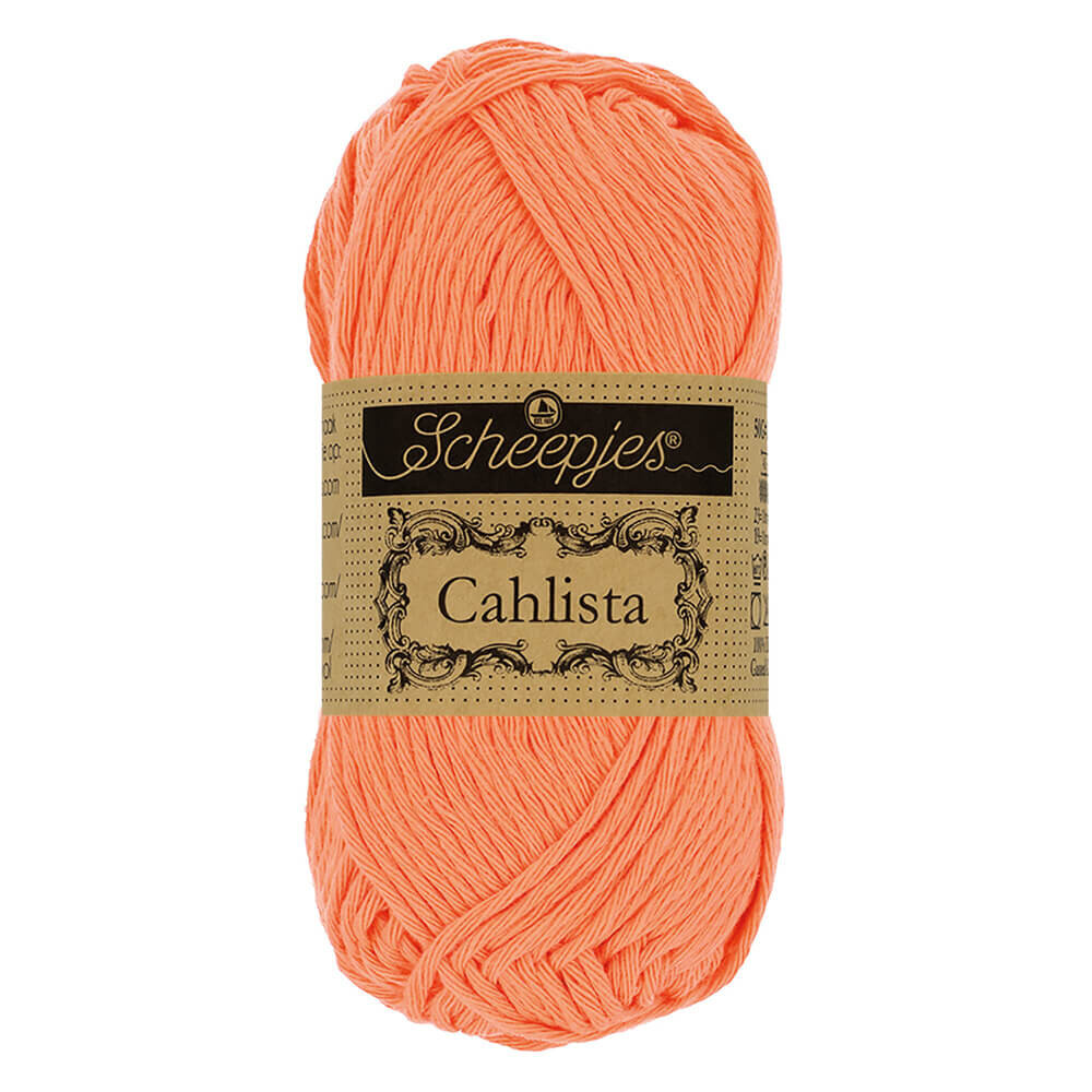 Scheepjes Scheepjes Cahlista 50g - 410 Rich Coral Scheepjes Scheepjes Cahlista 50g - 410 Rich Coral