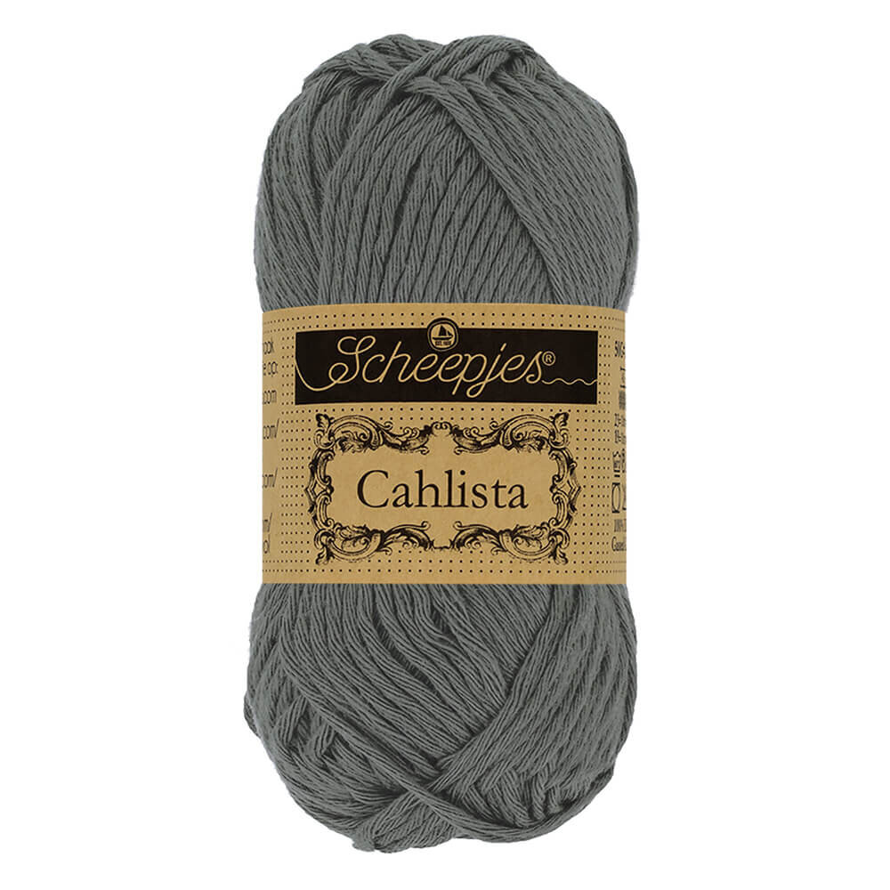Scheepjes Scheepjes Cahlista 50g - 501 Anthracite Scheepjes Scheepjes Cahlista 50g - 501 Anthracite